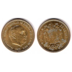 Estado Español. 1953*(19-56). 2½ Pesetas (SC)