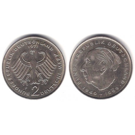 (A127) Alemania. 1971(F). 2 Mark (MBC)