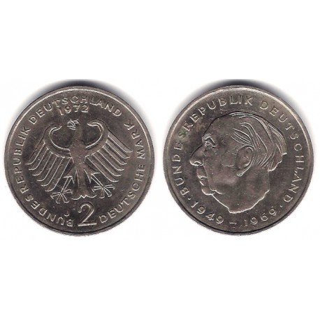 (A127) Alemania. 1972(J). 2 Mark (MBC)