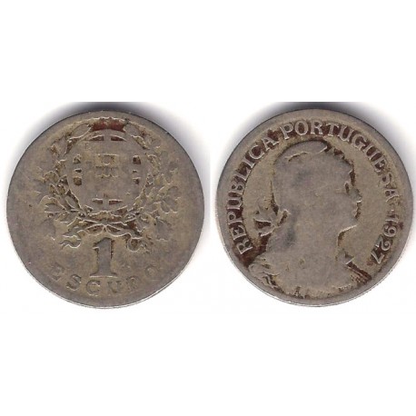 (578) Portugal. 1927. 1 Escudo (RC-)