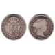 Isabel II. 1867. 20 Centavos de Peso (BC) (Plata) Ceca de Manila