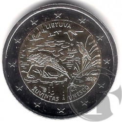 Lituania. 2021. 2 Euro (SC) Zuvintas UNESCO