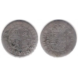 Felipe V. 1738. 1 Real (BC/BC-) (Plata) Ceca de Madrid JF