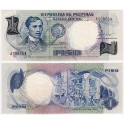 (142a) Filipinas. 1969. 1 Piso (SC)