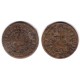 Felipe V. 1743. 4 Maravedi (BC/BC-) Ceca de Segovia