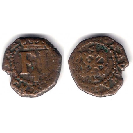 Fernando VII. Sin Fecha. 4 Cornados (BC/BC-) Ceca de Navarra