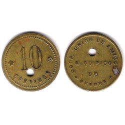 Cooperativa Unión de Amigos. San Quirico de Besora. 10 Céntimos (MBC)