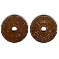 (25) Rhodesia del Sur. 1951. 1 Penny (EBC)