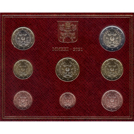 Ciudad del Vaticano. 2021. Cartera Oficial (SC)