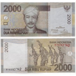 (148d) Indonesia. 2012. 2000 Rupiah (EBC+)