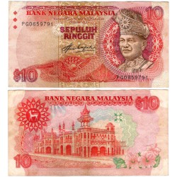 (21) Malasia. 1983-84. 10 Ringgit (MBC)