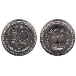 (55) India. 1962. 50 Paise (SC)
