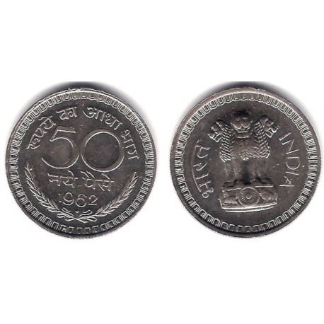 (55) India. 1962. 50 Paise (SC)