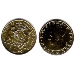 (15) Andorra. 1984. 1 Diner (SC)