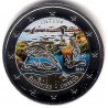Lituania. 2021. 2 Euro (SC) Coloreada Lituania. 2021. 2 Euro (SC) Coloreada