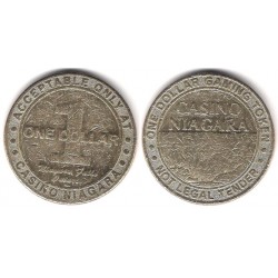Casino Niagara. 1 Dollar Gaming Tioken (BC-)