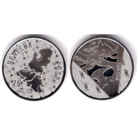 Medalla Benelux 1945-2020. 75 Aniversario (SC)