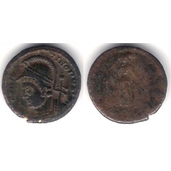Constantinopolis. Siglo 4 d.C. ½ Centenional (BC+)