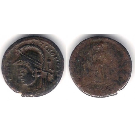 Constantinopolis. Siglo 4 d.C. ½ Centenional (BC+)
