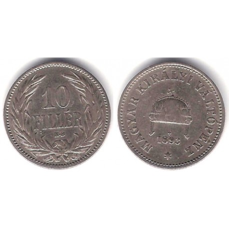 (482) Hungria. 1893. 10 Filler (MBC+)