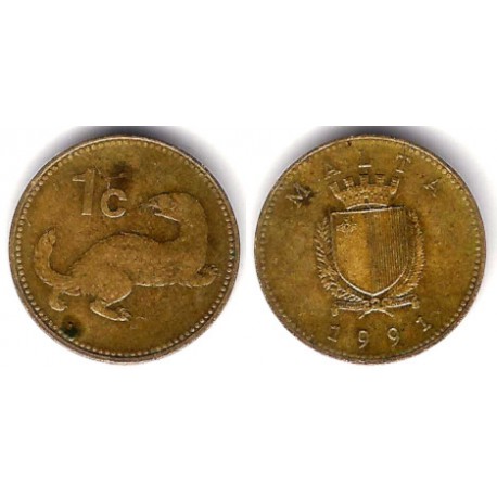 (93) Malta. 1991. 1 Cent (BC)