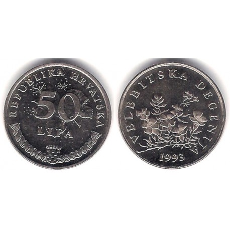 (8) Croacia. 1993. 50 Lipa (SC)
