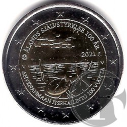 Finlandia. 2021. 2 Euro (SC) Aland