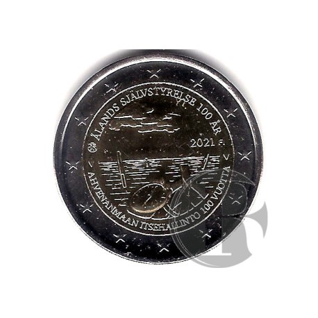 Finlandia. 2021. 2 Euro (SC) Aland