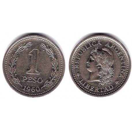 (57) Argentina. 1960. 1 Peso (MBC)
