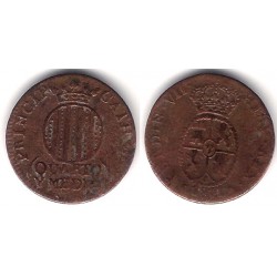 Fernando VII. 1811. Cuarto y Medio (MBC-) Ceca de Cataluña