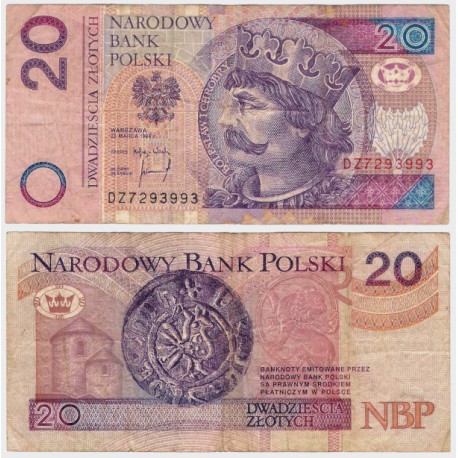 (174a) Polonia. 1994. 20 Zlotych (BC)
