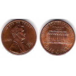 (201) Estados Unidos de América. 1995(D). 1 Cent (MBC)