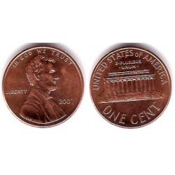 (201) Estados Unidos de América. 2007. 1 Cent (SC)
