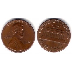 (201) Estados Unidos de América. 1985. 1 Cent (MBC)