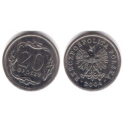 (Y280) Polonia. 2004. 20 Groszy (SC)