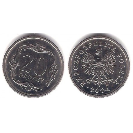 (Y280) Polonia. 2004. 20 Groszy (SC)