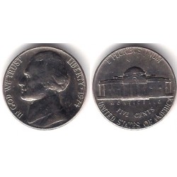 (A192) Estados Unidos de América. 1974. 5 Cents (MBC)