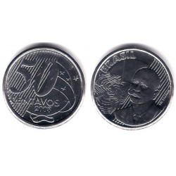 (651a) Brasil. 2008. 50 Centavos (SC)