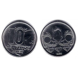 (613) Brasil. 1989. 10 Centavos (SC-)
