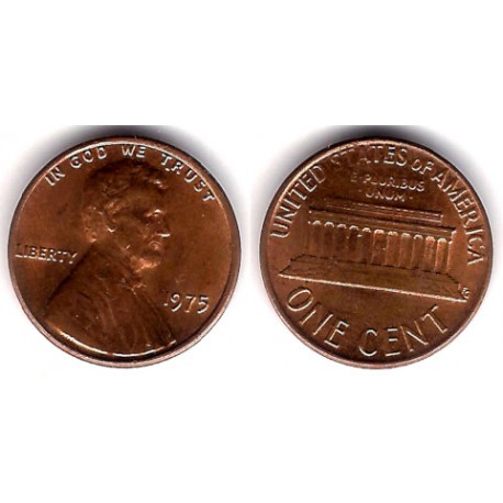 (201) Estados Unidos de América. 1975. 1 Cent (MBC+)