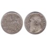 (57) Bélgica. 1909. 1 Franc (MBC) (Plata)