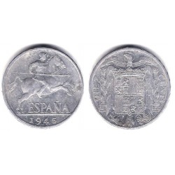 Estado Español. 1945. 10 Céntimos (MBC)