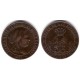 Isabel II. 1868. 2½ Céntimos de Escudo (EBC) Ceca de Sevilla OM