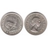 (52) Sudáfrica. 1958. 5 Shillings (SC) (Plata)