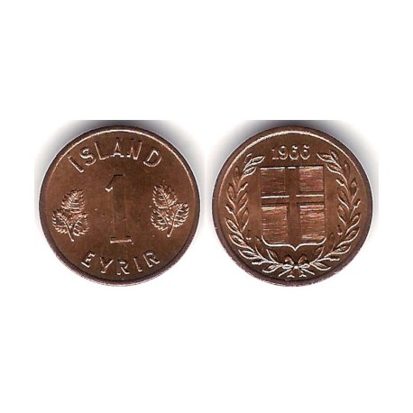 (8) Islandia. 1966. 1 Eyrir (SC)
