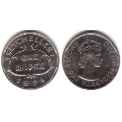 (13) Seychelles. 1974. 1 Rupee (SC)