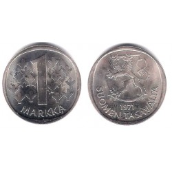 (49a) Finlandia. 1971. 1 Markka (SC)