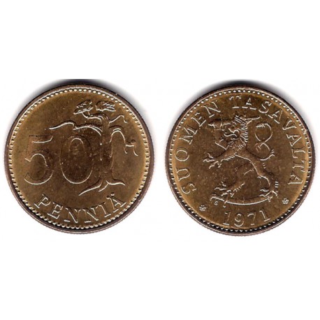 (48) Finlandia. 1971. 50 Pennia (SC)