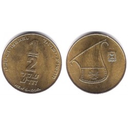 (159) Israel. 1993. ½ New Sheqel (EBC+)