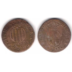 Fernando VII. 1811. Quarto y Medio (BC/BC-) Ceca de Cataluña